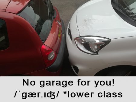 Pronunciation of 'garage' British Accent Training
