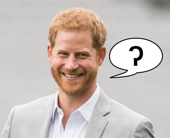 Prince Harry doesn't always pronounce his t's