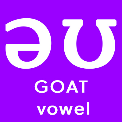 British Accent Training Podcast: the keyword for /əʊ/ is 'GOAT'